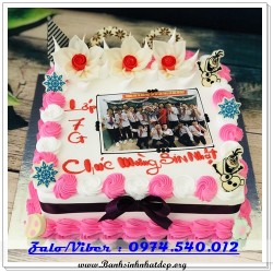 Mẫu Bánh Sinh Nhật Đẹp - A221